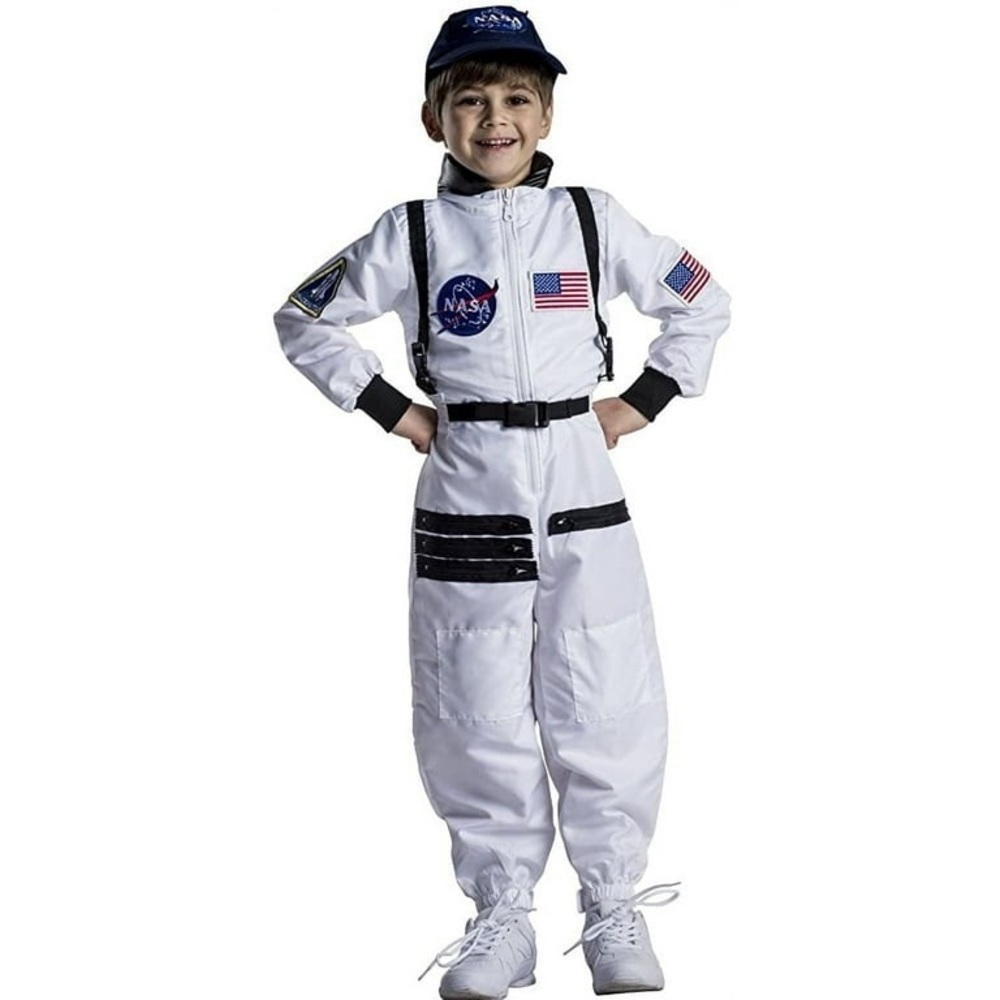 Kids Astronaut Costume - White